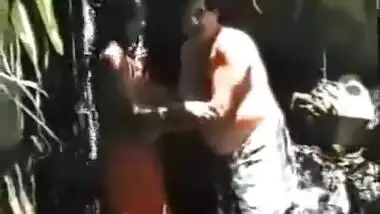 Great that he's all shaved and she's kept her...