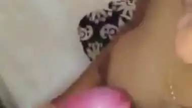 Indian Girl Jerking Cock