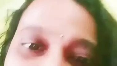 Busty aunty stripping nighty and nude show