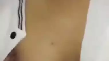 Sexy college girl riding her boyfriend mms