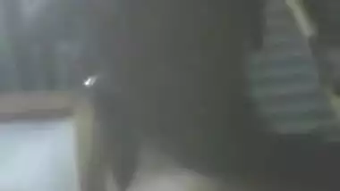 Indian bares her XXX boobies and wears a bra for close-up sex video