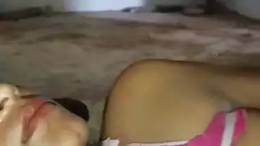 Village tenant couple sex after wife giving handjob