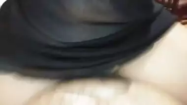 XXX slut in black nightgown wants sex from her Desi brother-in-law