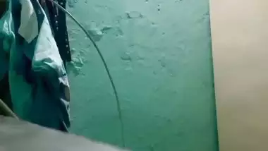 Sexy mom dress change caught by horny son viral MMS