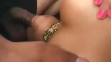 Horny Trickster And His Friend Take Lessons With Indian Slut