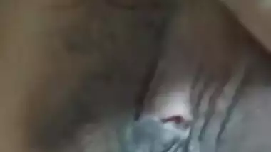 Desi wife and hubby XXX play with each other's genitals for webcam