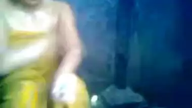 Manipuri Bhabhi Taking Shower.