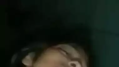 Tall Desi village XXX girl have a good sex with boyfriend on cam MMS