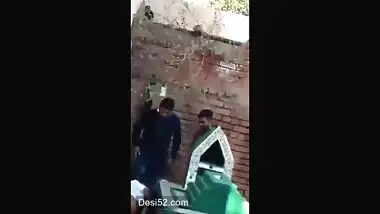 Desi local randi fucking outdoor with her customer