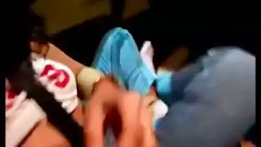 Bangladeshi girl car fun with boobs showing MMS