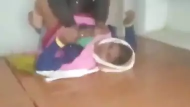 Village aunty boobs press and fucking recorded by other man