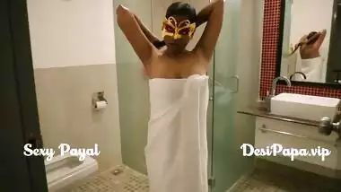 Desi Girl Young Bhabhi Payal In Bathroom Taking Shower And Masturbation - South Indian, Desi Bhabhi And Shower Masturbation