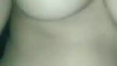 Busty college girl selfie video online