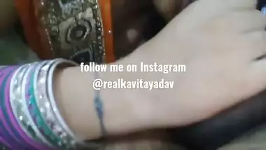 Beautiful Kavita bhabi Fuck and sucking in saree For Money