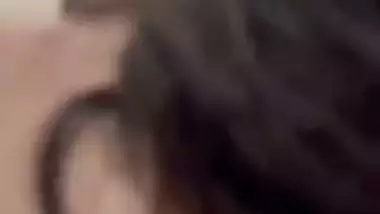 Fucking before mirror in hotel room by horny girlfriend