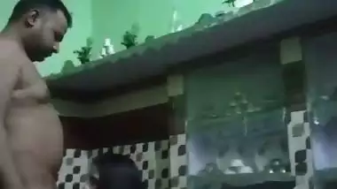 Village couple standing romance and viral sex