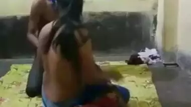 Man approaches Desi girlfriend from behind and feels up her XXX boobies